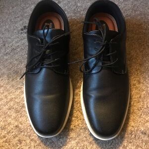 Men's Black Flexastride Lugz memory foam Oxford’s size 13 medium